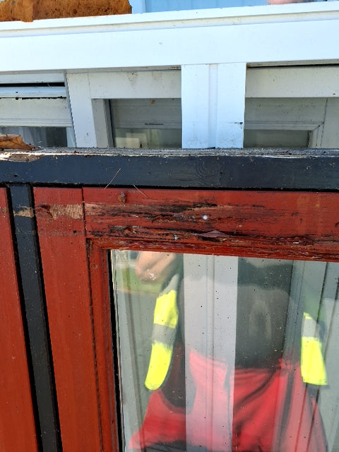 Dannebro vindu med dobbelt glas